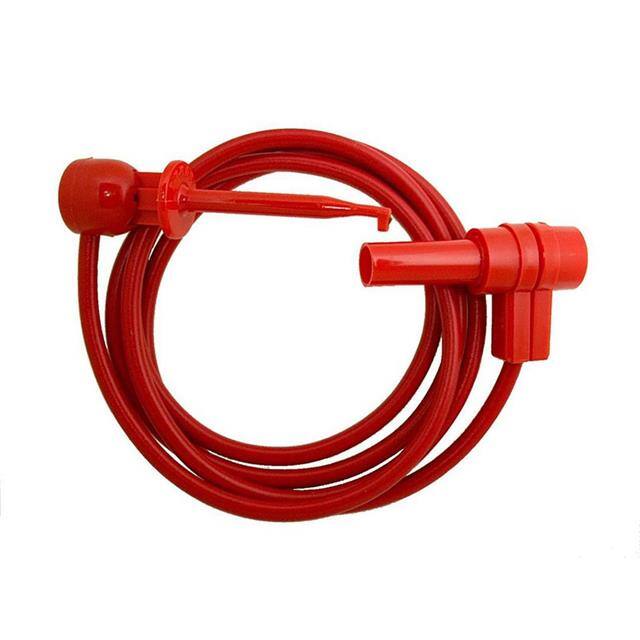 633W-48 RED E-Z-Hook  Test Leads - Banana, Meter Interface